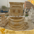 pure hand carved marble wall fountains carved lion head